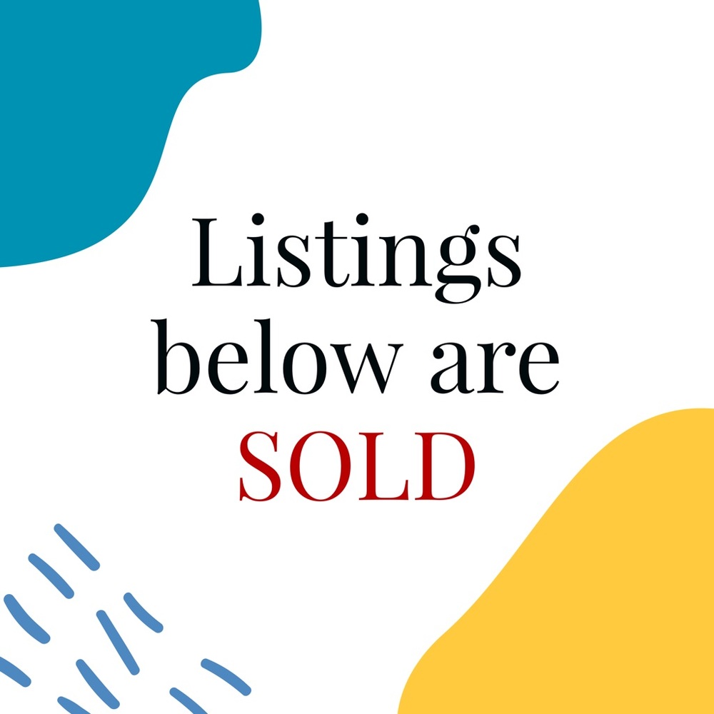 ⚡️ITEMS LISTED BELOW THIS POST ARE SOLD⚡️